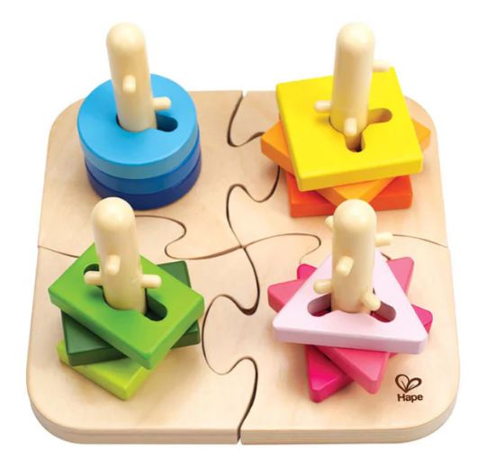 HAPE CREATIVE PEG PUZZLE