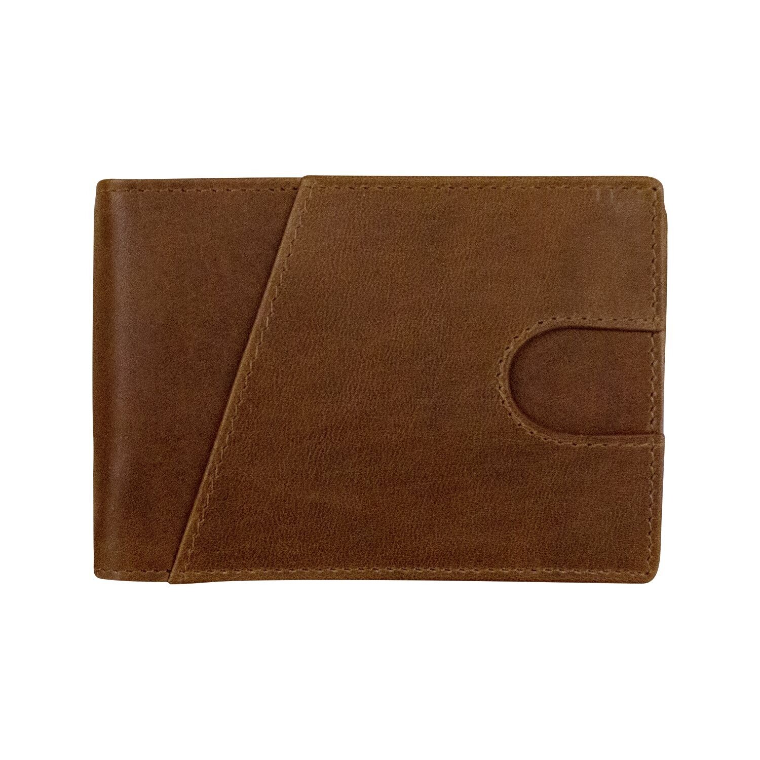 Men&#39;s Wallet Bifold Money Clip, Color: Tan