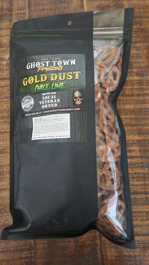 Ghost Town Gold Dust Chili Lime Pretzels