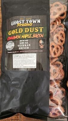 Ghost Town Gold Dust Cinnamon Maple Bacon Pretzels