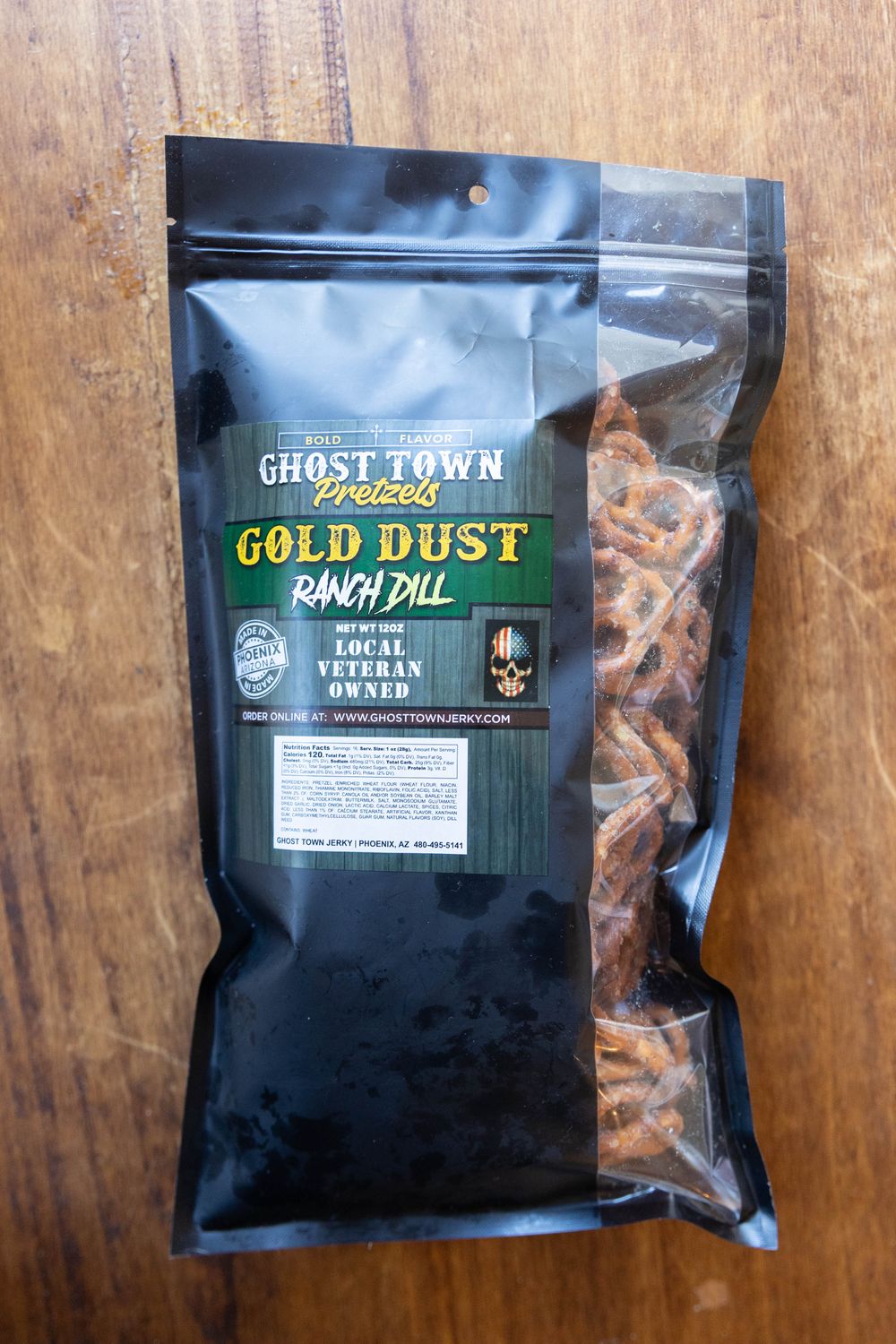 Ghost Town  Gold Dust Ranch Dill  Pretzels