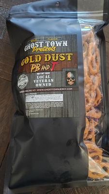 Ghost Town Gold Dust PB&amp;J Pretzels
