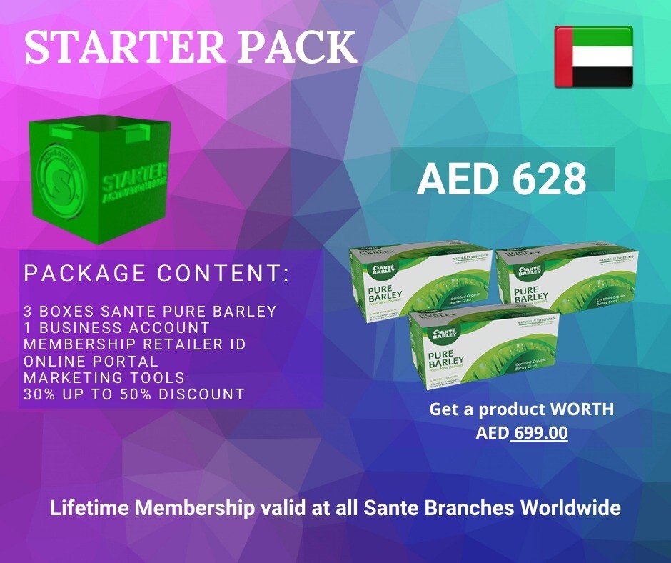 Ownership Package (3 boxes Barley Juice)