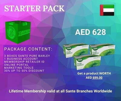 Ownership Package (3 boxes Barley Juice)