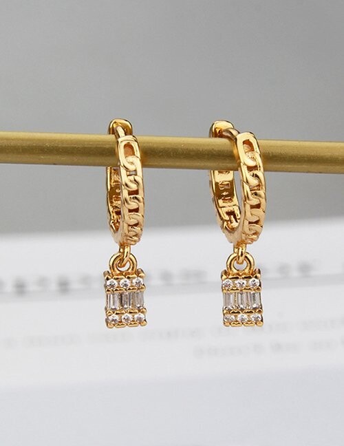 Fashion Cube Earrings