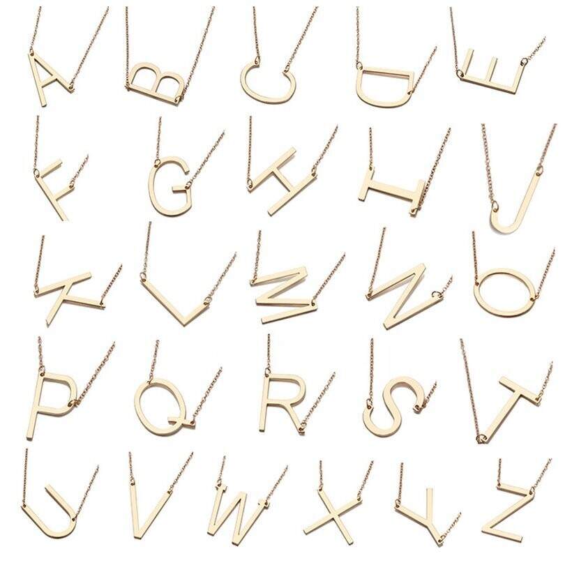 Letter Pendants