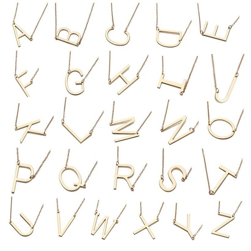 Letter Pendants