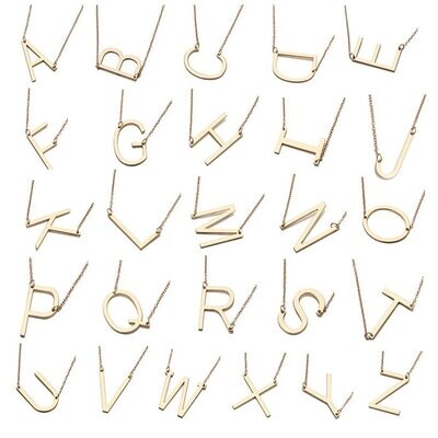 Letter Pendants