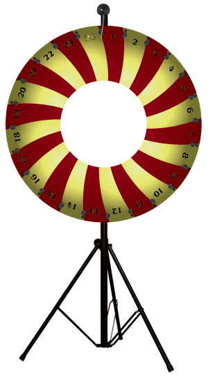 Fertiges Glücksrad W-GS1