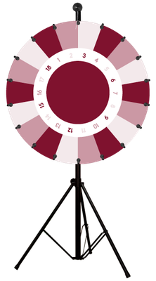 Fertiges Glücksrad GS26