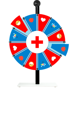 Tischglücksrad Basic Doppel Magnet 50 cm