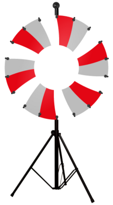 Fertiges Glücksrad GS3
