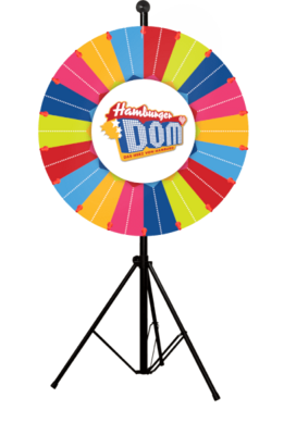 Glücksrad Magnet Doppel Medium