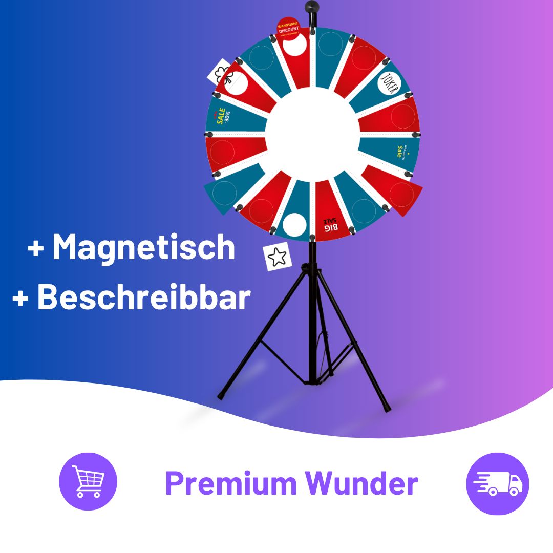 Glücksrad Magnet Premium
