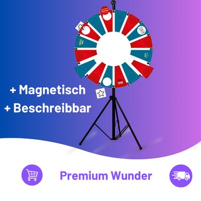 Glücksrad Magnet Premium