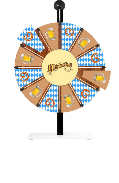 Tischglücksrad Basic Doppel Magnet 60 cm Tischglücksrad Basic Doppel Magnet 60 cm