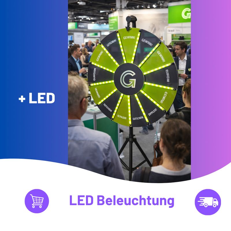 Glücksrad LED Glücksrad LED