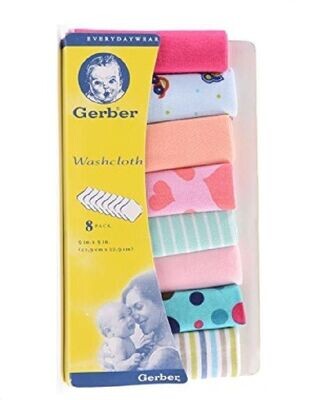 EST GERBER WASH CLOTH