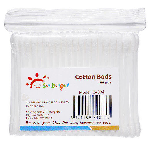 SUNDELIGHT COTTON BUDS 34034