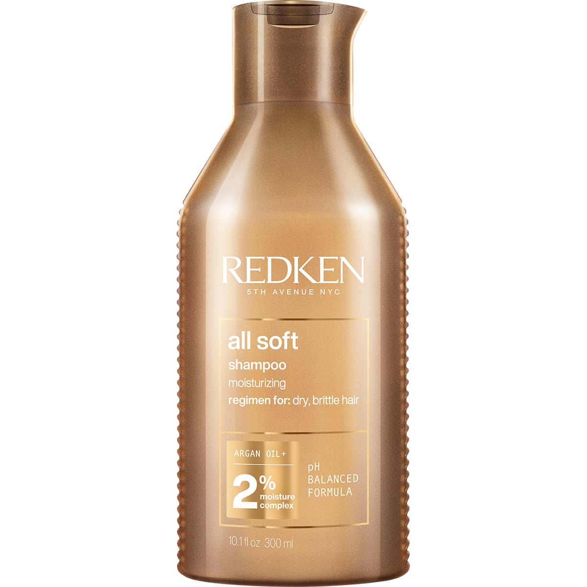 Redken All Soft Shampoo, Size: 10.1oz