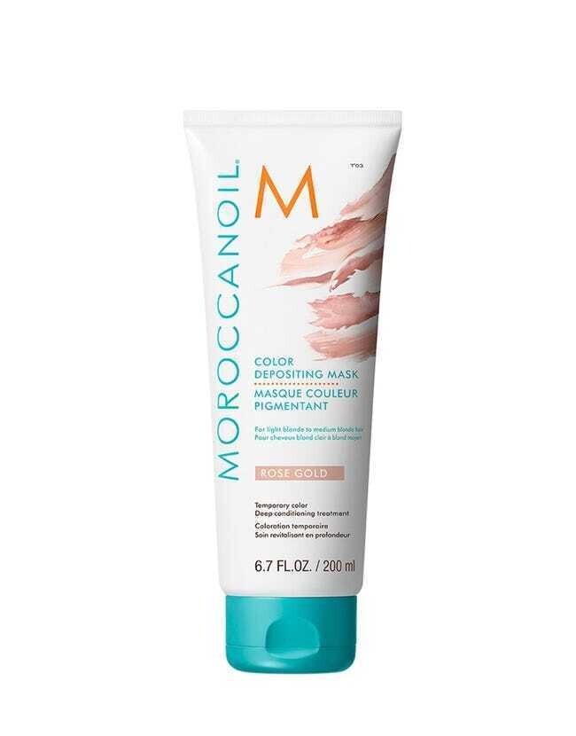 Moroccan Oil Color Depositing Mask Rose Gold