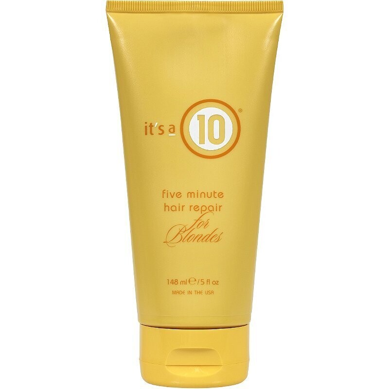 It&#39;s A 10 Five Minute Hair Repair for Blondes