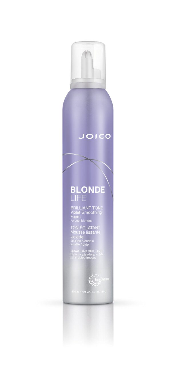 Joico Blonde Life Violet Smoothing Foam, Title: 6.7 oz.