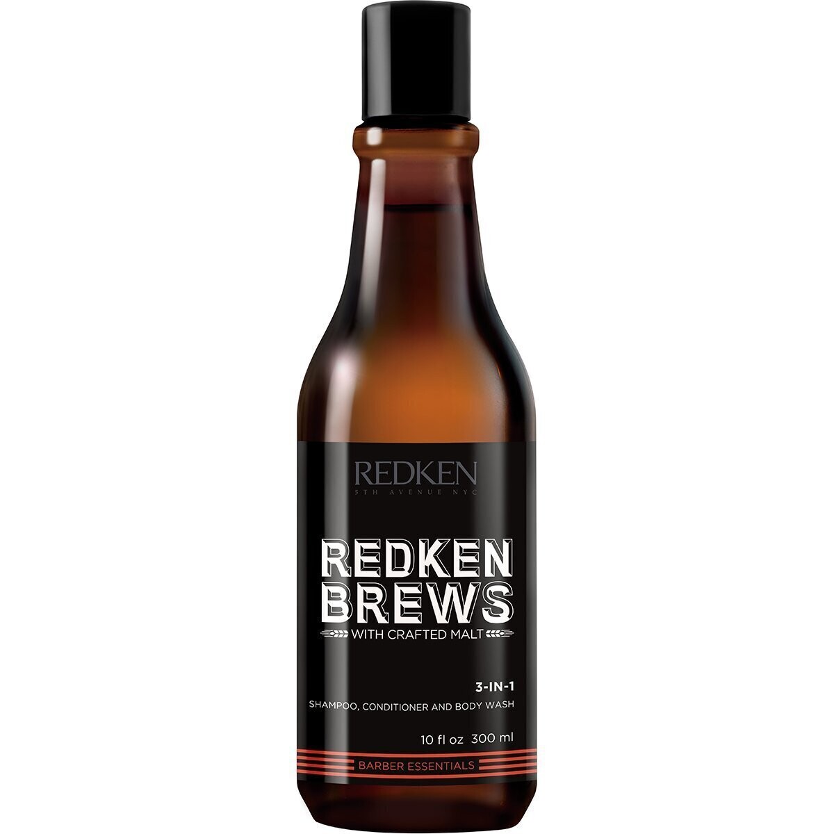 Redken Brews 3 in 1 Shampoo, Conditioner, Body Wash, Size: 10oz