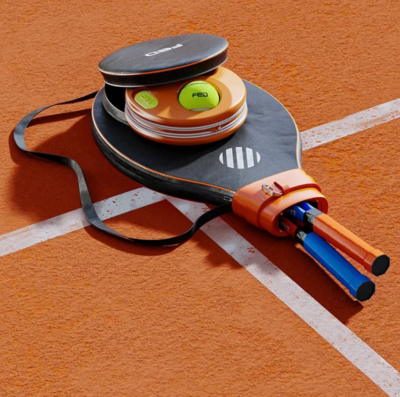 Professional tennis practice kit