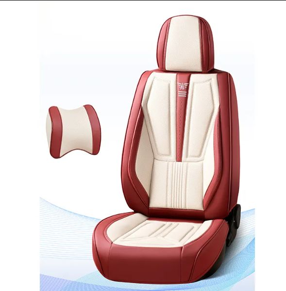 Complete 5 pcs Leather car seat cover