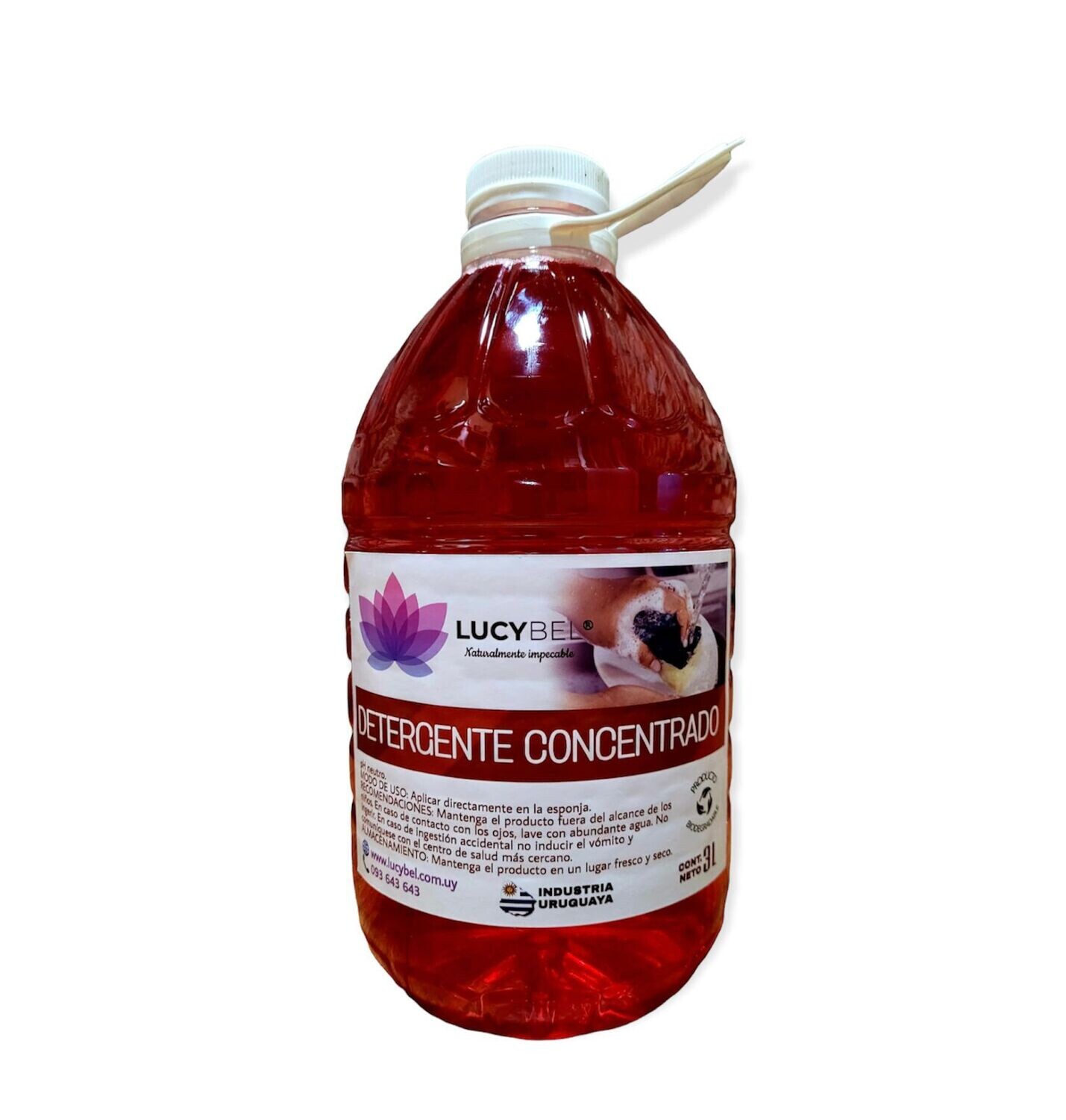 Detergente Concentrado Para Vajilla 3 Litros