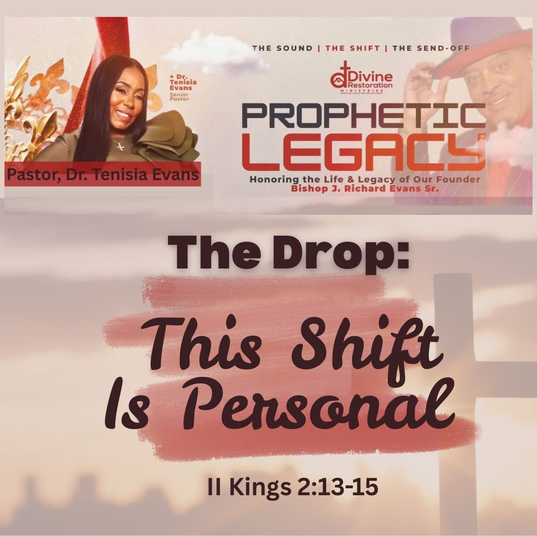 THIS DROP SHIFT IS PERSONAL (AUDIO)