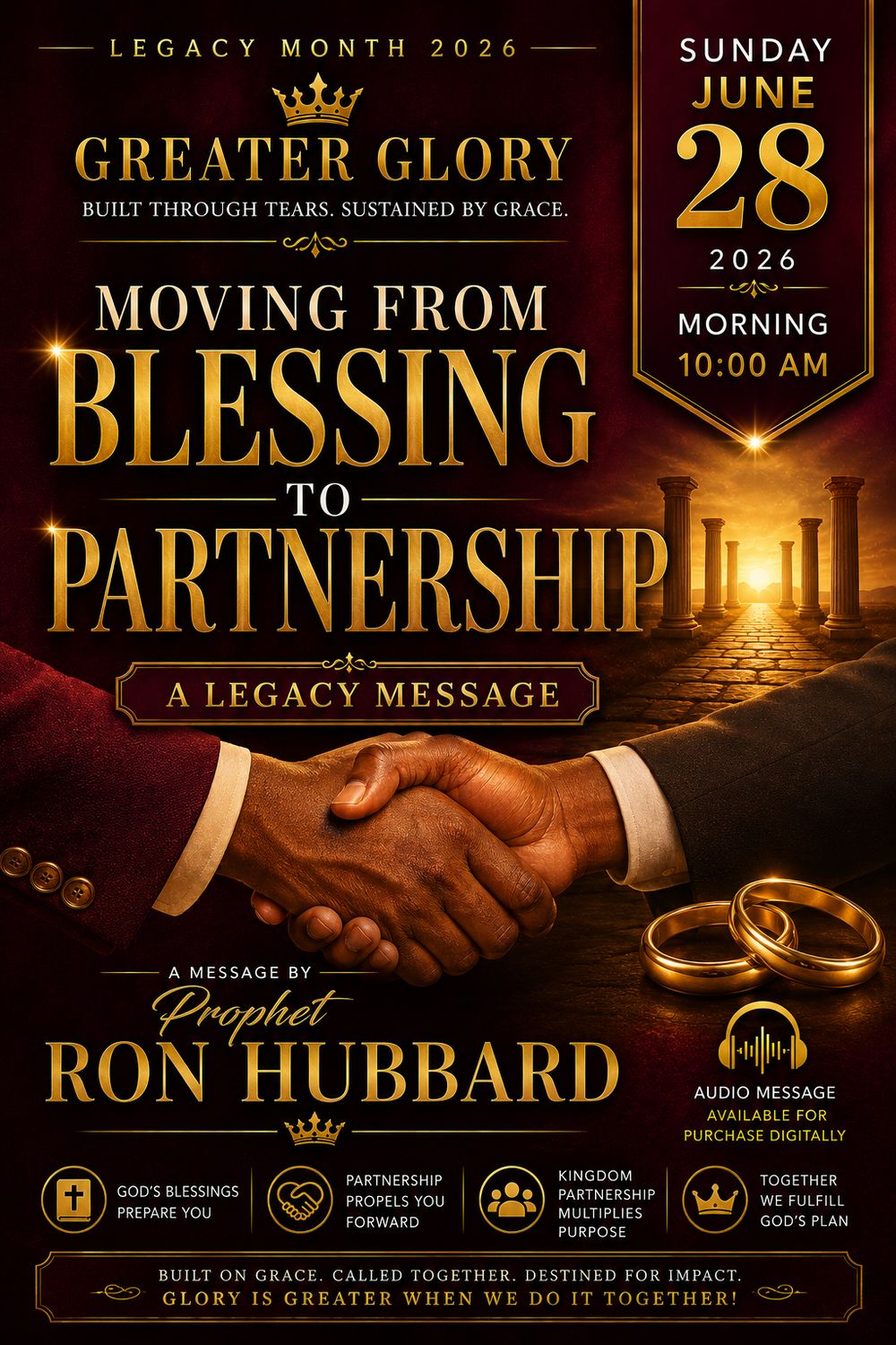 MOVING FROM BLESSING TO PARTNERSHIP 06282026