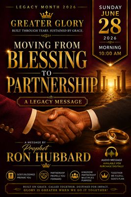 MOVING FROM BLESSING TO PARTNERSHIP 06282026