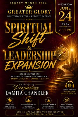 SPIRITUAL SHIFT & LEADERSHIP EXPANSION
