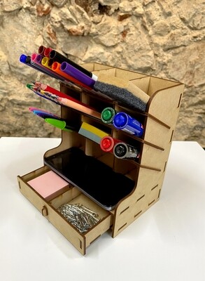 Organizador de Escritorio con Cajón