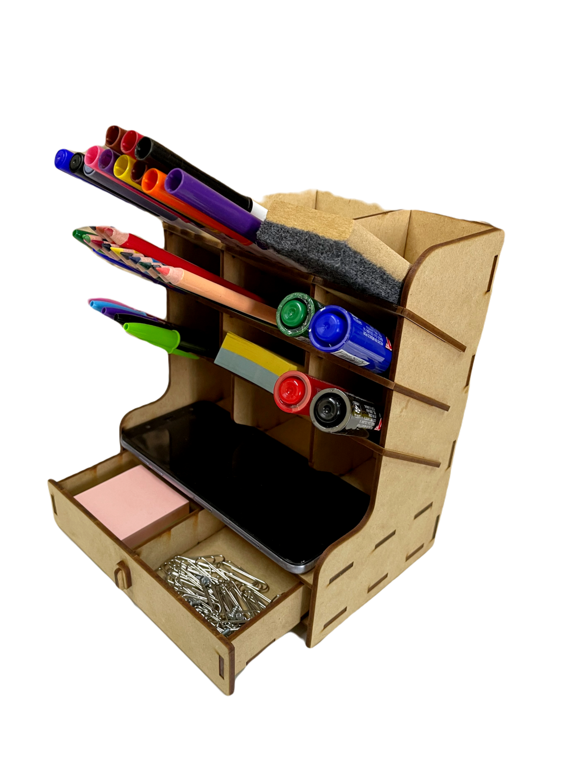 Organizador de Escritorio con Cajón
