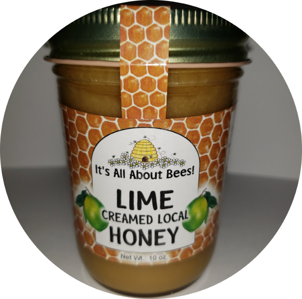 Lime Creamed Local Honey