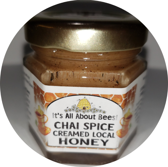 2oz Chai Creamed Honey