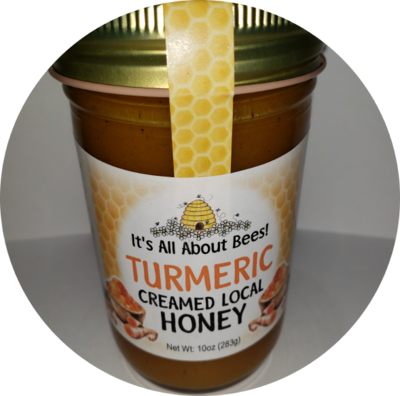 Turmeric Creamed Local Honey
