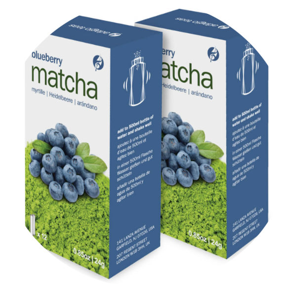 Blueberry Matcha Sticks