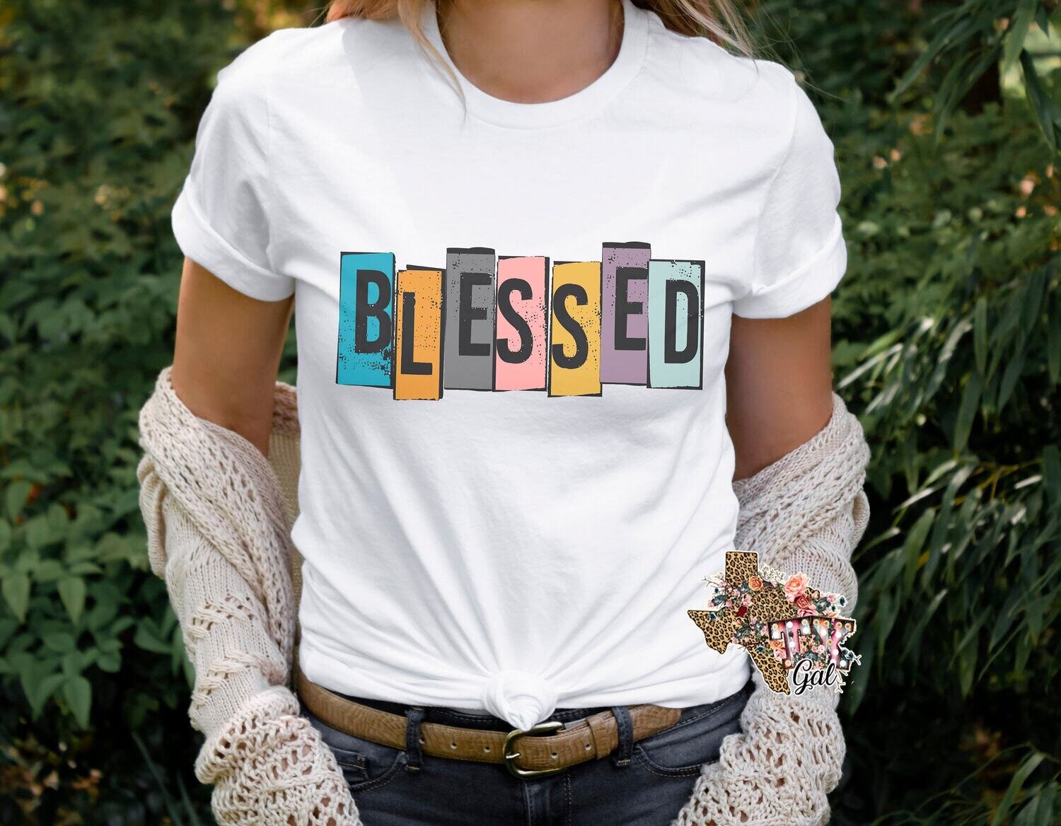 Blessed T-shirt PNG Sublimation Digital Download