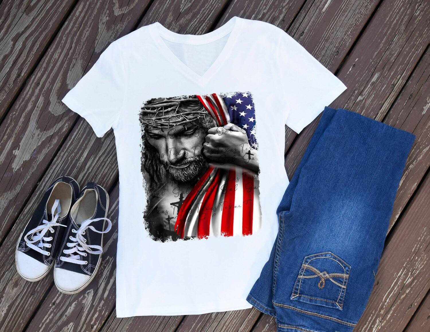 Jesus flag, T-shirt, PNG, sublimation, digital download