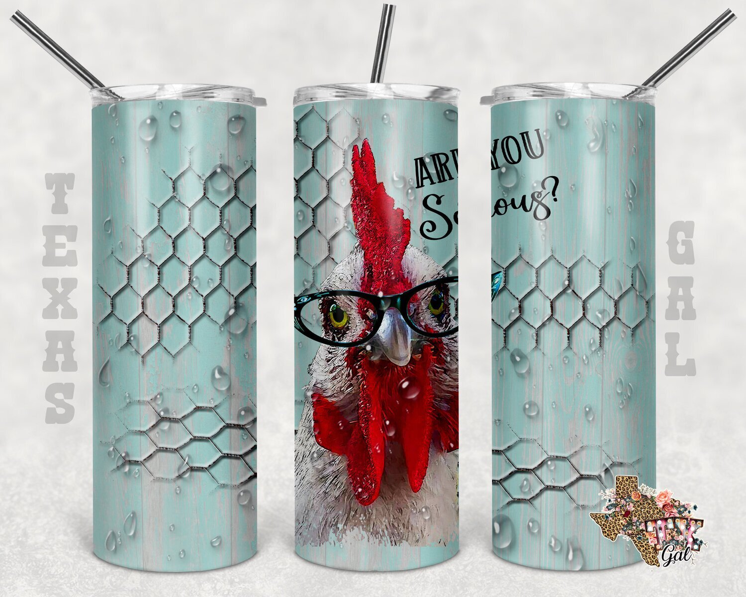 Chicken, Are you serious, Tumbler design, 20 oz skinny tumbler design, tumbler, sublimation, digital download, PNG