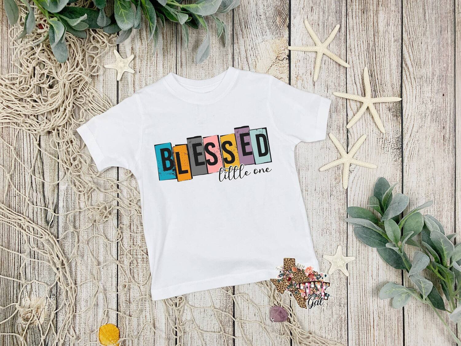 Blessed Little One T-shirt PNG Sublimation Digital Download