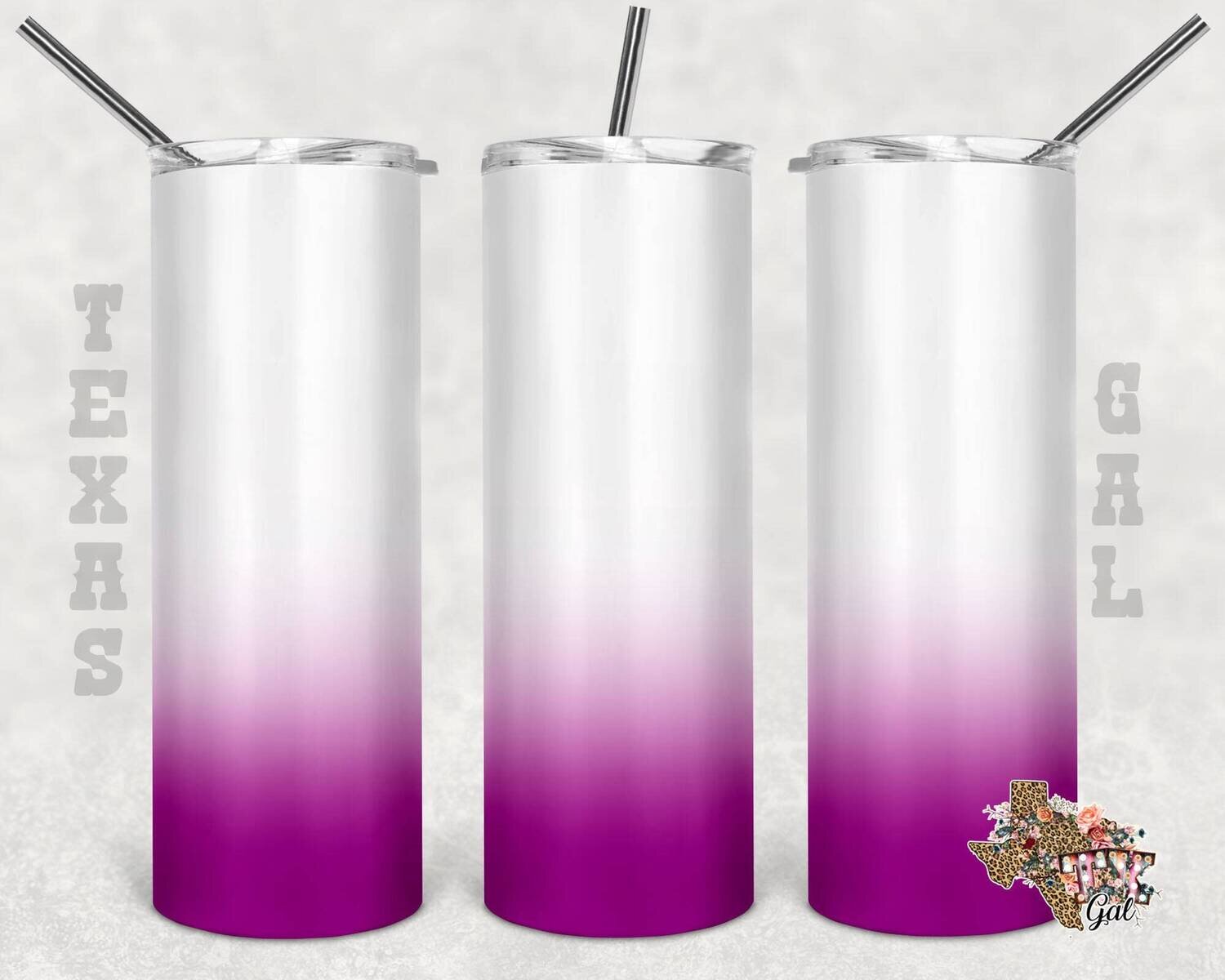 20 Oz skinny tumbler Ombre wrap tapered straight template digital download sublimation graphics instant download sublimation png