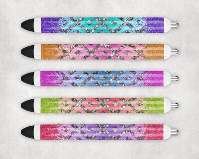 Pen Wrap Bundle Sublimation Pen Wraps Waterslide Epoxy Pen Wraps Sublimation Design PNG Instant DIGITAL ONLY