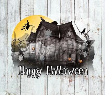 Halloween, haunted house, witches, ghosts, digital download, PNG
