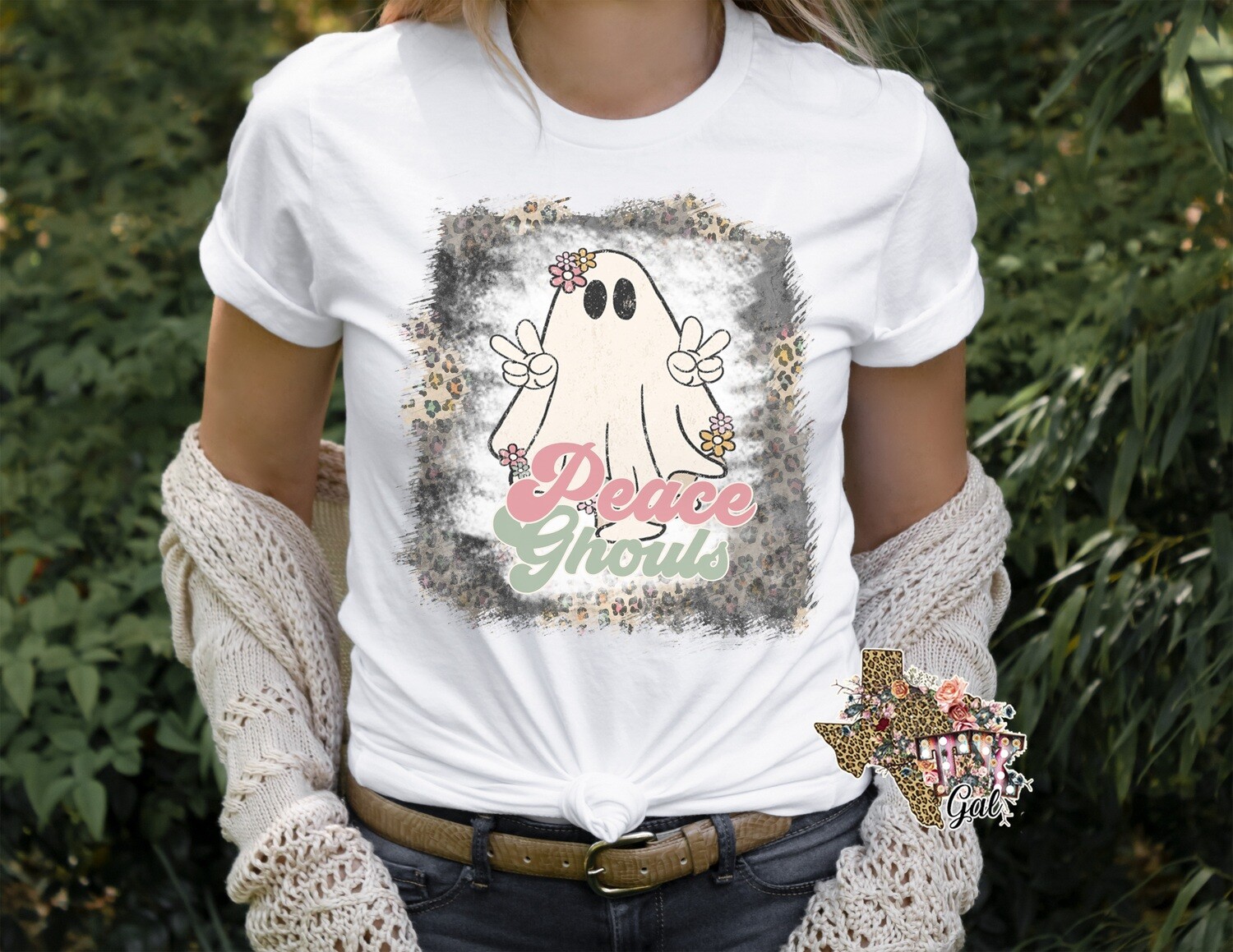 T-shirt Peace Ghouls Sublimation Digital Download PNG