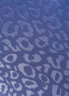 Peacock blue leopard leggings